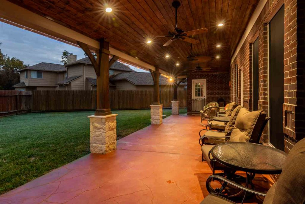 patio cover in spring texas